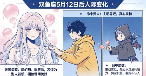 双鱼座5月运势：贵人与小人的识别指南